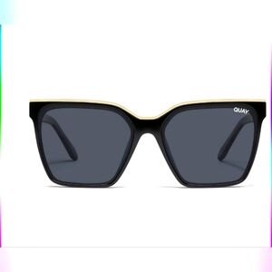 Quay Women's Modern Level Up Square Sunglasses